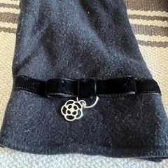 レディース　 手袋 グローブ Women ブラック 黒　リボンの画像