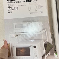ニトリ伸縮レンジ上ラック