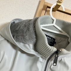 AZUL ふあふあブルゾン型コートの画像