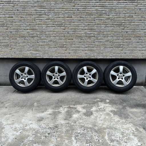 スタッドレスタイヤ 195/65R15 アルミホイール4本セット ヨコハマ