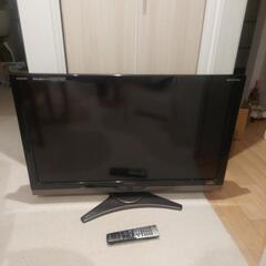 取引中【リモコン付】40インチ テレビ AQUOSの画像