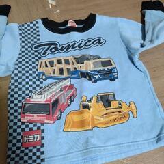 トミカ　パジャマ＆インナーセット　110cmの画像