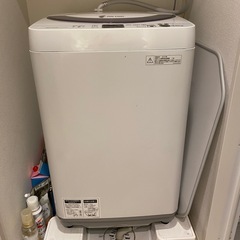【12月7日まで】洗濯機　SHARPの画像