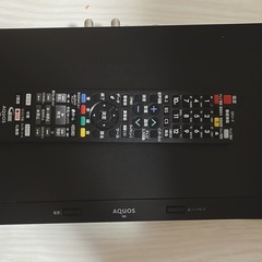 シャープAQUOSブルーレイDVDレコーダー