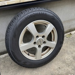  スタッドレスタイヤ 195/65R15 アルミホイール4本セット ヨコハマ