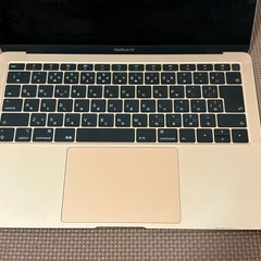 【値下げ】MacBook air (Retina,13インチ,2019)メモリ8GB　ピンクゴールド　Appleの画像