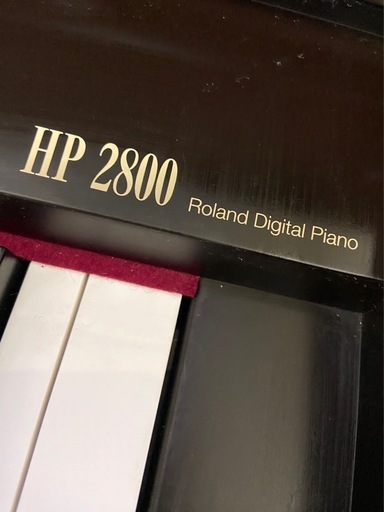 電子ピアノ Roland HP-2800 椅子付き