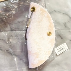 《革》生姜せんべいキーホルダーの画像