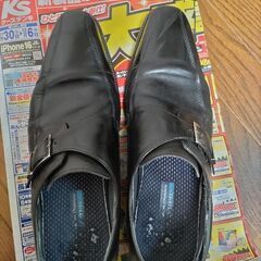 黒　革靴　中古　26 センチ
