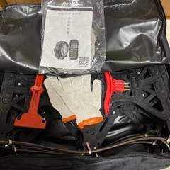 【新品未使用】スノーチェーン　非金属　の画像