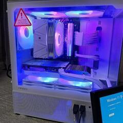 オシャレな白ゲーミングPC
