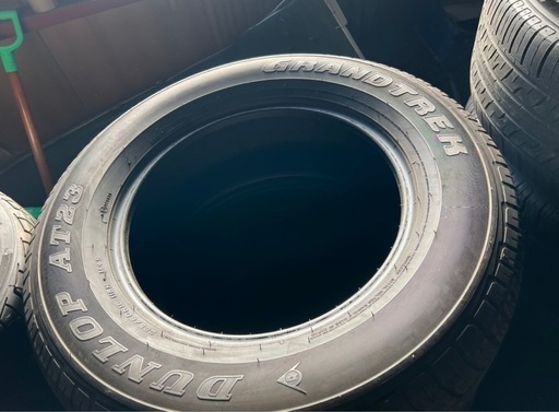 285/ 60/ 18 ダンロップ　夏タイヤ　 バリ溝　４本セット　ランクル等