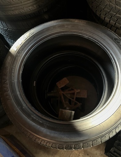 275/50/21 LX570 ダンロップ　夏タイヤ　バリ溝　４本セット