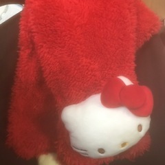 キティちゃん　マフラー＆手袋の画像
