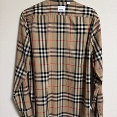 シャツ　burberryの画像
