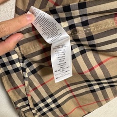 シャツ　burberryの画像