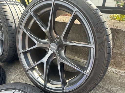 期間限定値下げ　BMW F10 F11 5シリーズ他 中古 GRORA GS15V 245/35ZR20 275/30ZR20 タイヤ