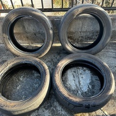 205/55R17 夏タイヤ　4本セット　あけます