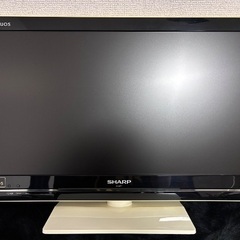 テレビ SHARP(22インチ) 無料