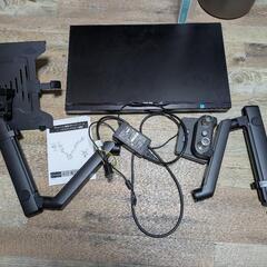 モニターアーム（AVLT） + ディスプレイ（PHILIPS 23インチ）の画像