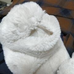 ジャンバー　上着　白　ファーの画像