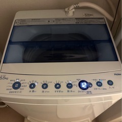 Haier洗濯機（jw-c55fk） 
