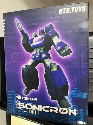 BTS-04 SONICRON 開封 サウンドウェーブ風　BTS TOYS