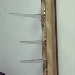 DIY移動棚　棚受け8セット　棒4本の画像