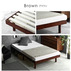 【購入から約半年】すのこシングルベットの画像