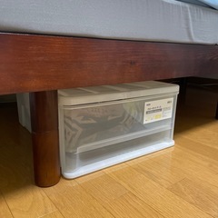 【購入から約半年】すのこシングルベットの画像