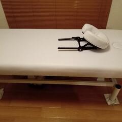 ✔️【お譲り先決定】(手動昇降)マッサージベッド  エステベッドの画像