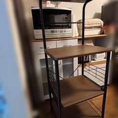 
レンジ台　　　キッチン収納の画像