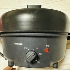 ツインバード　ミニグリル鍋の画像