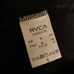 RVCA パーカー　男女兼用の画像