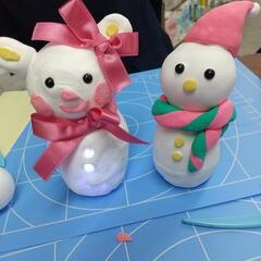 可愛いクリスマスランプ
