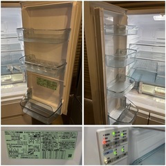 2 日立 R-XG5100H(XW) ノンフロン冷凍冷蔵庫 2018年製