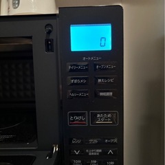 美品！アイリスオーヤマ製オーブンレンジ、使用１年未満の画像
