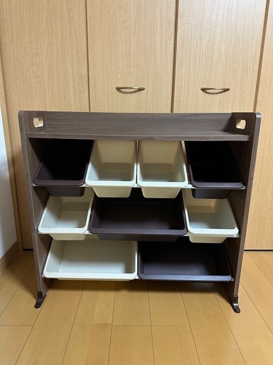 【美品！】おもちゃ箱、整理収納、トロファスト、シンプル収納、らくらく整理に！