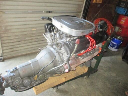 MB-107専門工場-107.500SLオーバーホール済みエンジンA/Tセツト