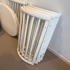 STOKKE　ストッケ　スリーピーベッド　ベビーベッド　ホワイトの画像