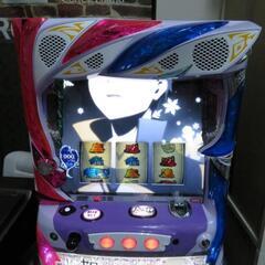 パチスロ実機 Reゼロから始める異世界生活 エミリアパネル リゼロ コイン不要機付き スロット機の画像