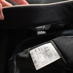 コムサ　学ラン　標準服  学生服●メーカー● COMME CA 165Aの画像