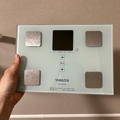 美品　山善　体重計