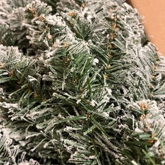 ニトリ クリスマスツリー ヌードツリー スリムスノー 120cm 飾り付の画像