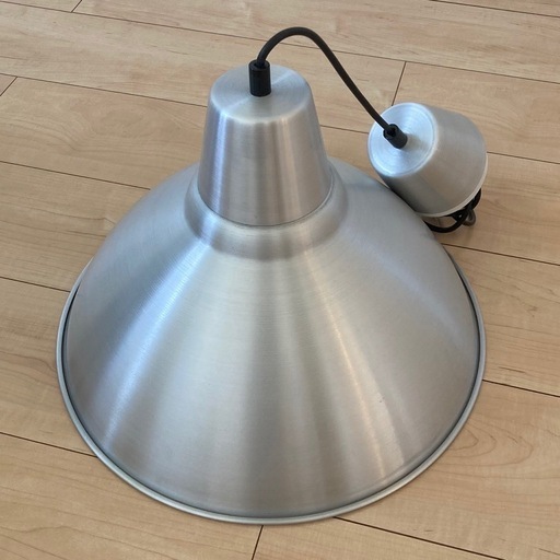 IKEA FOTO アルミ ランプシェード シルバー 照明 廃盤