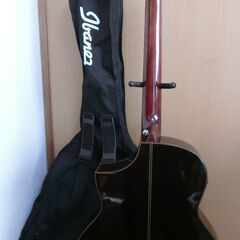 ❤️弦高調整済！Ibanez アイバニーズ AEW22CD-NT1201＋ケースの画像