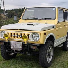 JA11Vジムニーオートマ部品取り車『空の青さを知る人よ』カラー...