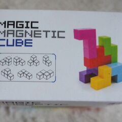 ☆MAGIC MAGINETIC CUBE マジックマグネットキューブ 立体パズル◆永久に遊べるパズルの画像