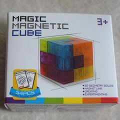 ☆MAGIC MAGINETIC CUBE マジックマグネットキューブ 立体パズル◆永久に遊べるパズルの画像