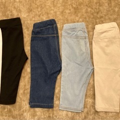無印レギンス90cmの画像